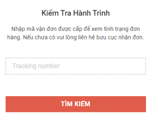 Kiểm tra tracking number